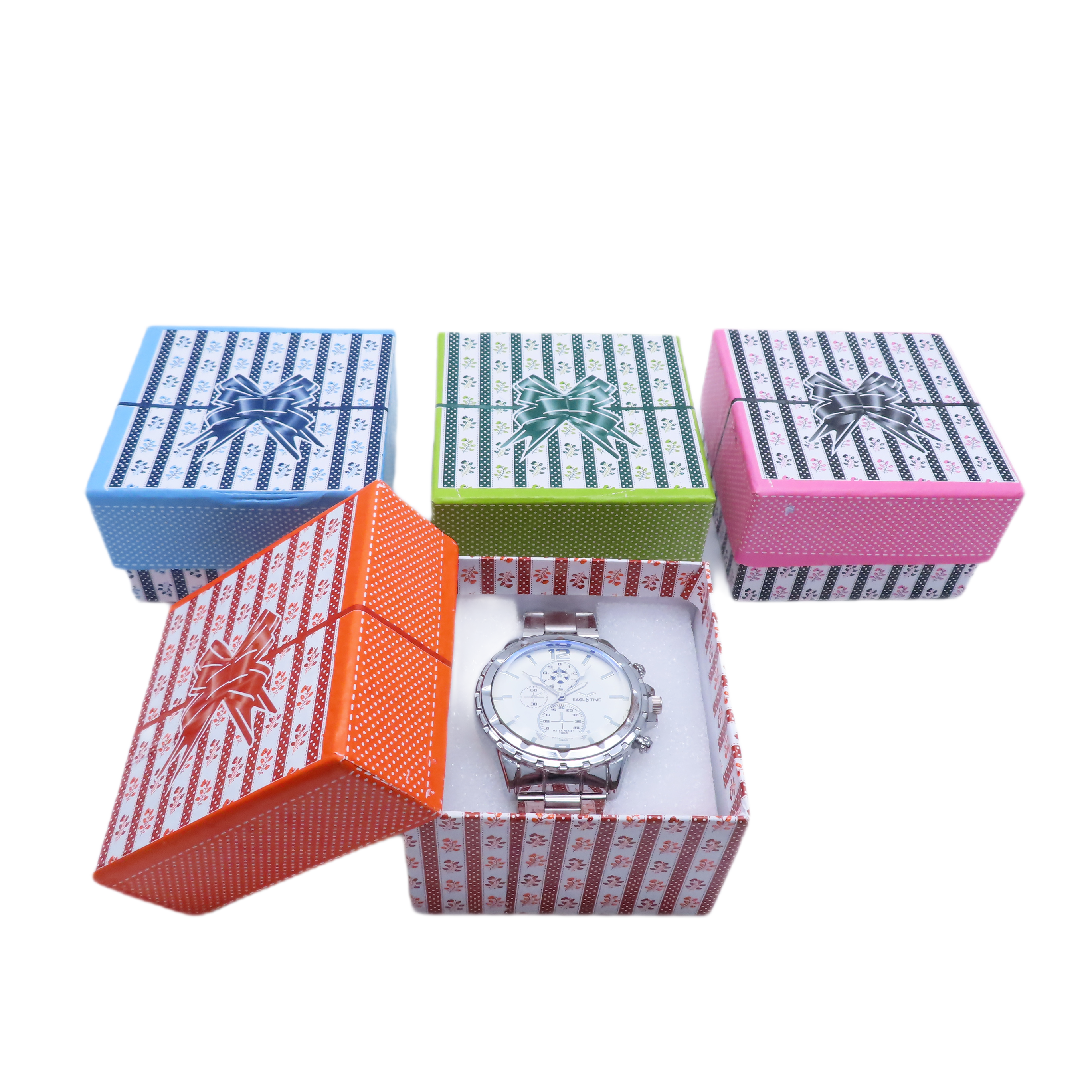 pspan-stylecolor-169179watch-gift-cardboard-box-with-printed-ribbon-knotspanp