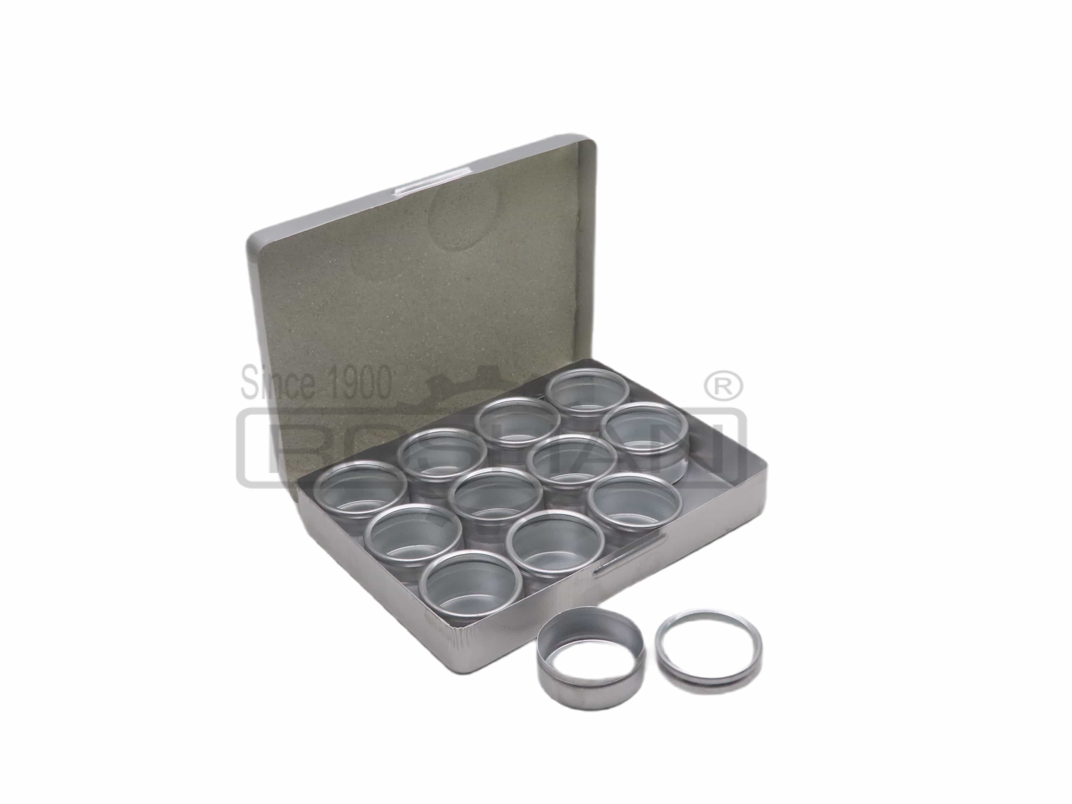 pspan-stylecolor-169179watch-parts-storage-box-with-12-tins-glass-topspan-nbsp-nbsp-nbsp-nbsp-span-stylecolor-e03e2dref-no-3312spanp